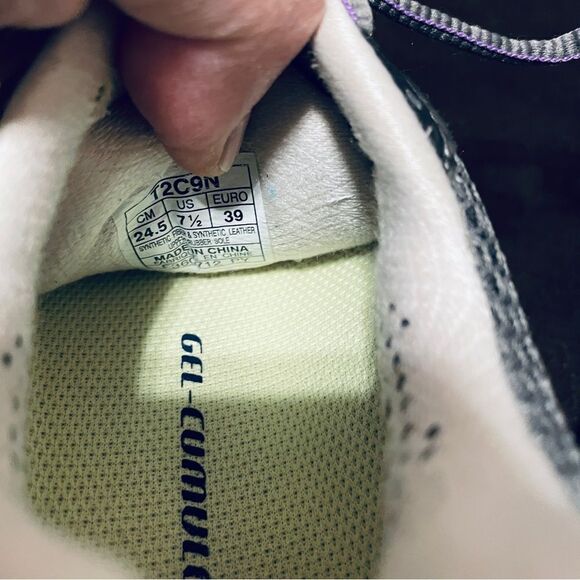 Mint condition ASICS GEL Kayano 18 7.5 Medium Purple - Picture 7 of 10